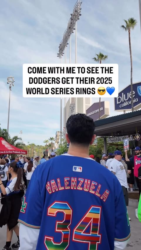 Instagram post by @dodgersnation for Gametime. Caption reads: [...] view from our seats thanks to @gametimeapp....