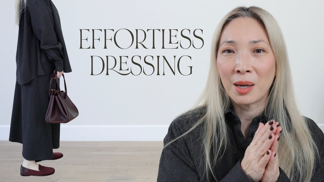YouTube post by @TheMicheleWang for BK Beauty. Caption reads: Effortless Dressing: Elevated Pieces That Are....