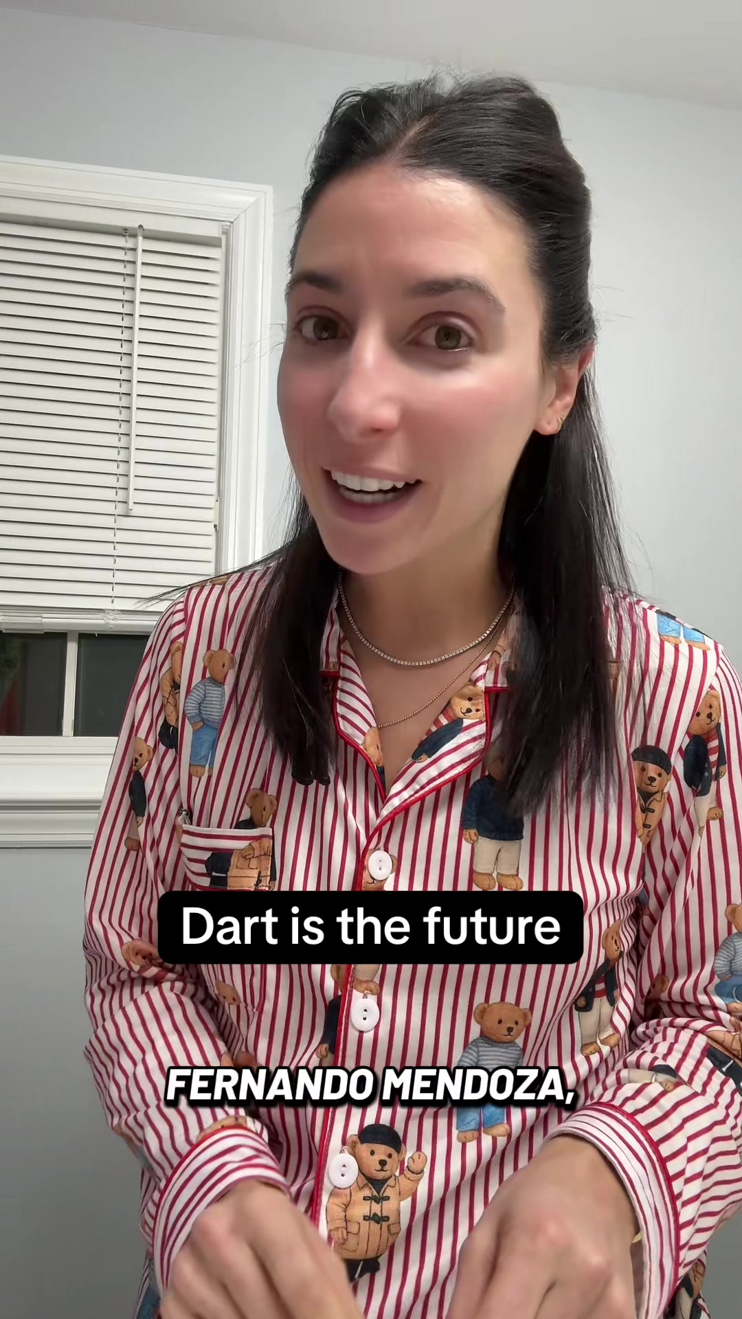 TikTok post by @newyorkgiantsfangirl for Good Molecules. Caption reads: I’m not saying that dart is the franchise guy BUT....