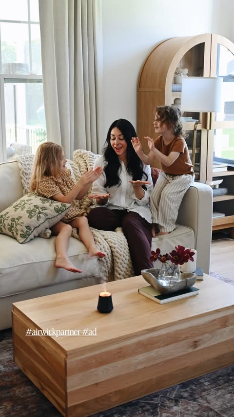 Instagram post by @emilywondree for SheSpeaks. Caption reads: #airwickpartner Nothing says fall at home quite....