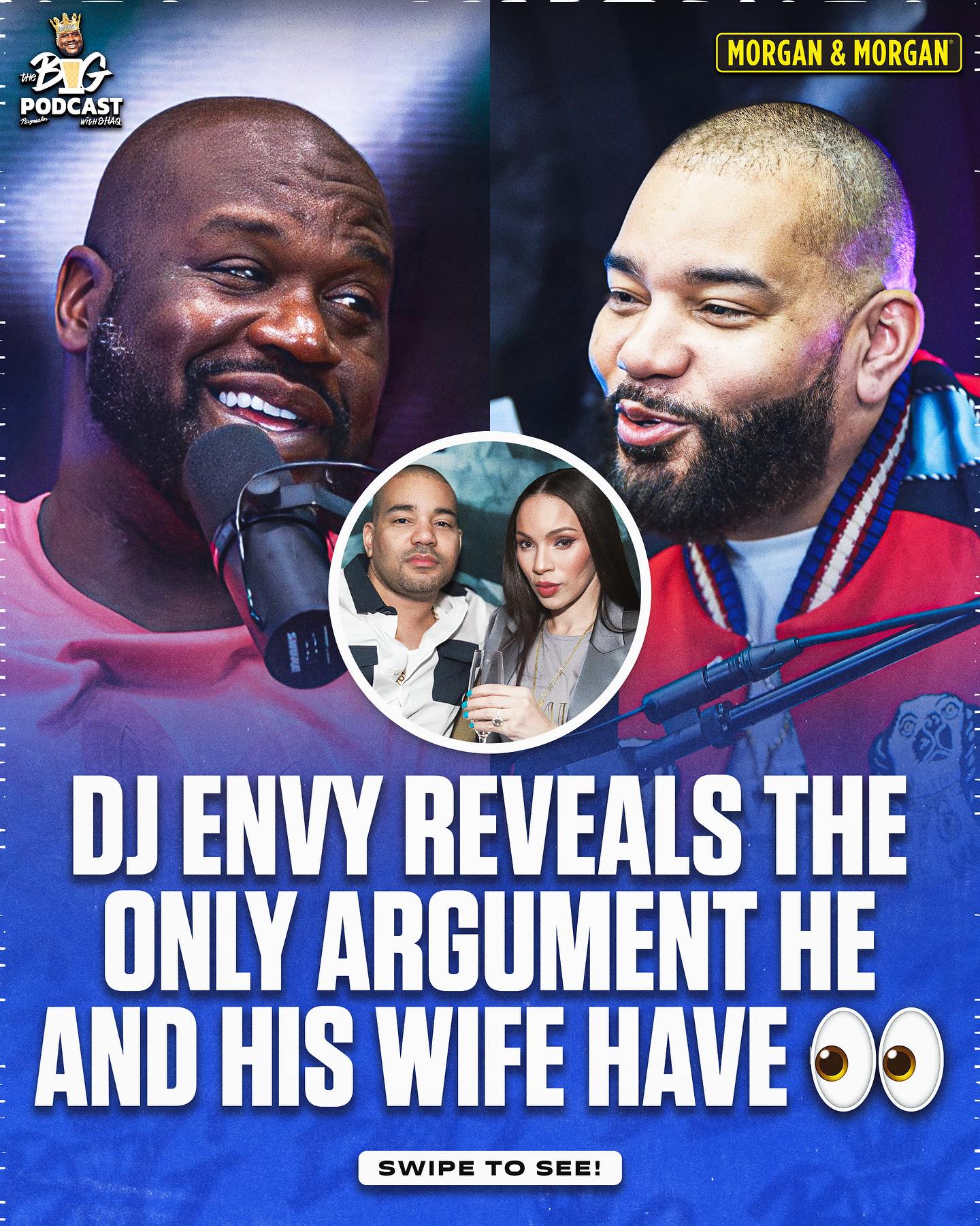 Instagram post by @djenvy for Morgan & Morgan. Caption reads: A lot of men can relate to this one 🤣

If you’re....