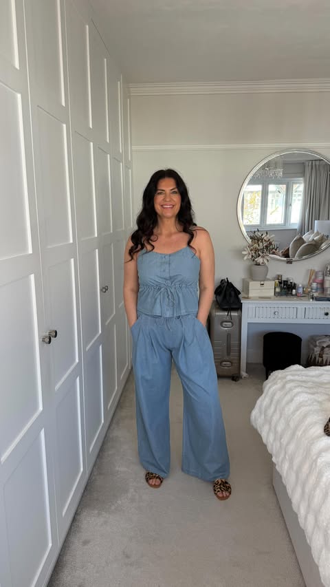 Instagram post by @biancawestwood for River Island. Caption reads: Ooh you know @riverisland do spring/summer bits so....