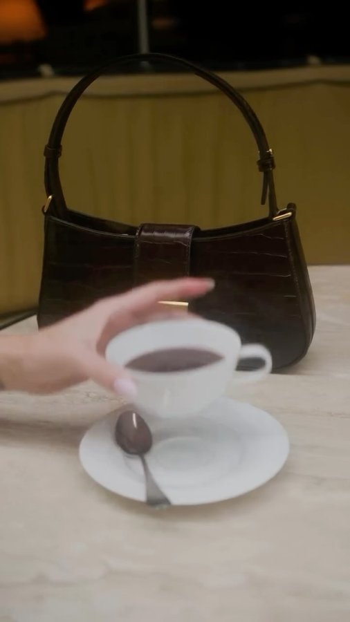 Instagram post by @kleofina for Lancaster. Caption reads: A day in Paris with @lancaster 🤎 

collaboration....