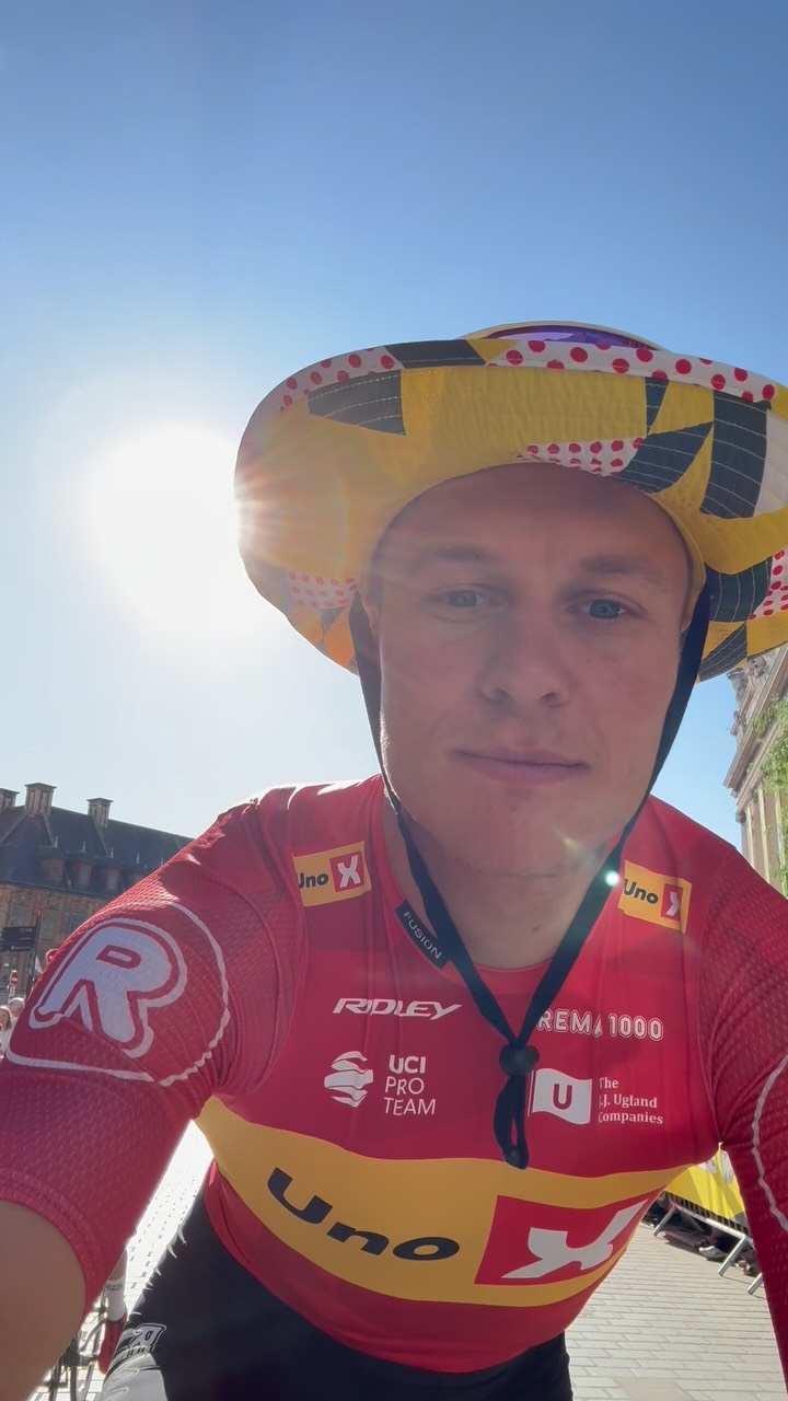 Instagram post by @jonas.abrahamsen for Garmin. Caption reads: Let’s go @letourdefrance 🇫🇷💪🤩

From today’s....