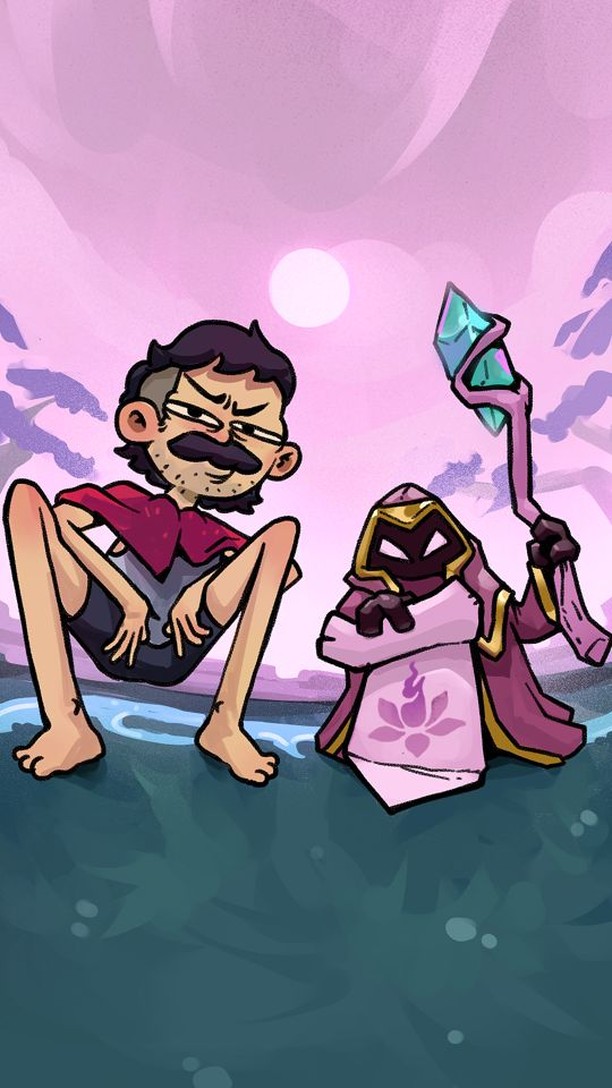 Instagram post by @ismalakoi1 for League Of Legends. Caption reads: Do florescer à batalha, o @ismalakoi1 resumiu a....