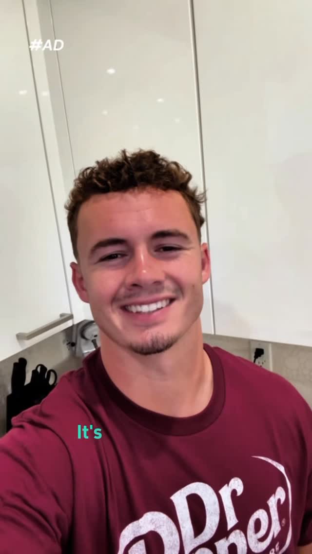 Instagram post by @ladd.mcconkey for Dr Pepper. Caption reads: #ad Georgia fans, it’s our turn! @drpepper’s....