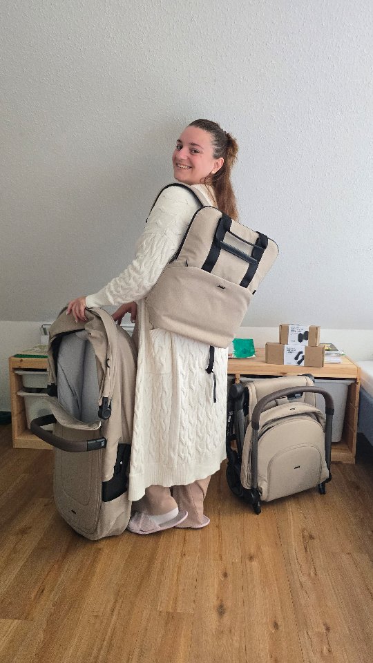 Instagram post by @strollerica for Joolz. Caption reads: Paid ad • 🎊 Kakav genijalan rođendanski poklon!....