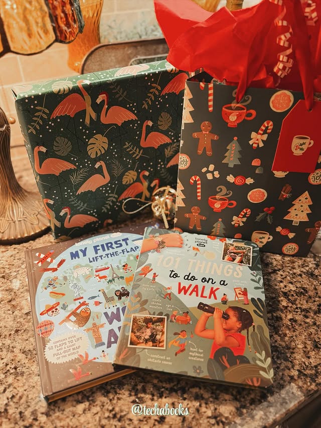 Instagram post by @techabooks for Lonely Planet. Caption reads: [...] the littles? Be sure to check out....