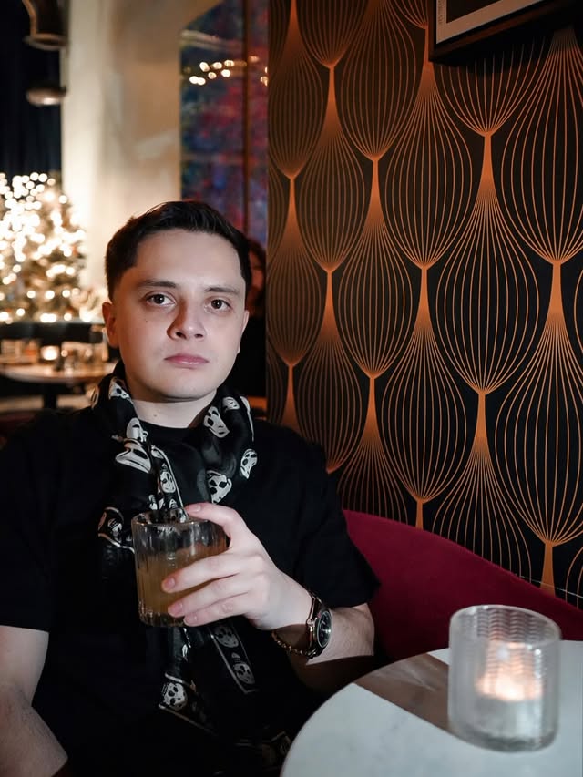 Instagram post by @alexrivera1001 for Alexander McQueen. Caption reads: the time we on 👽.