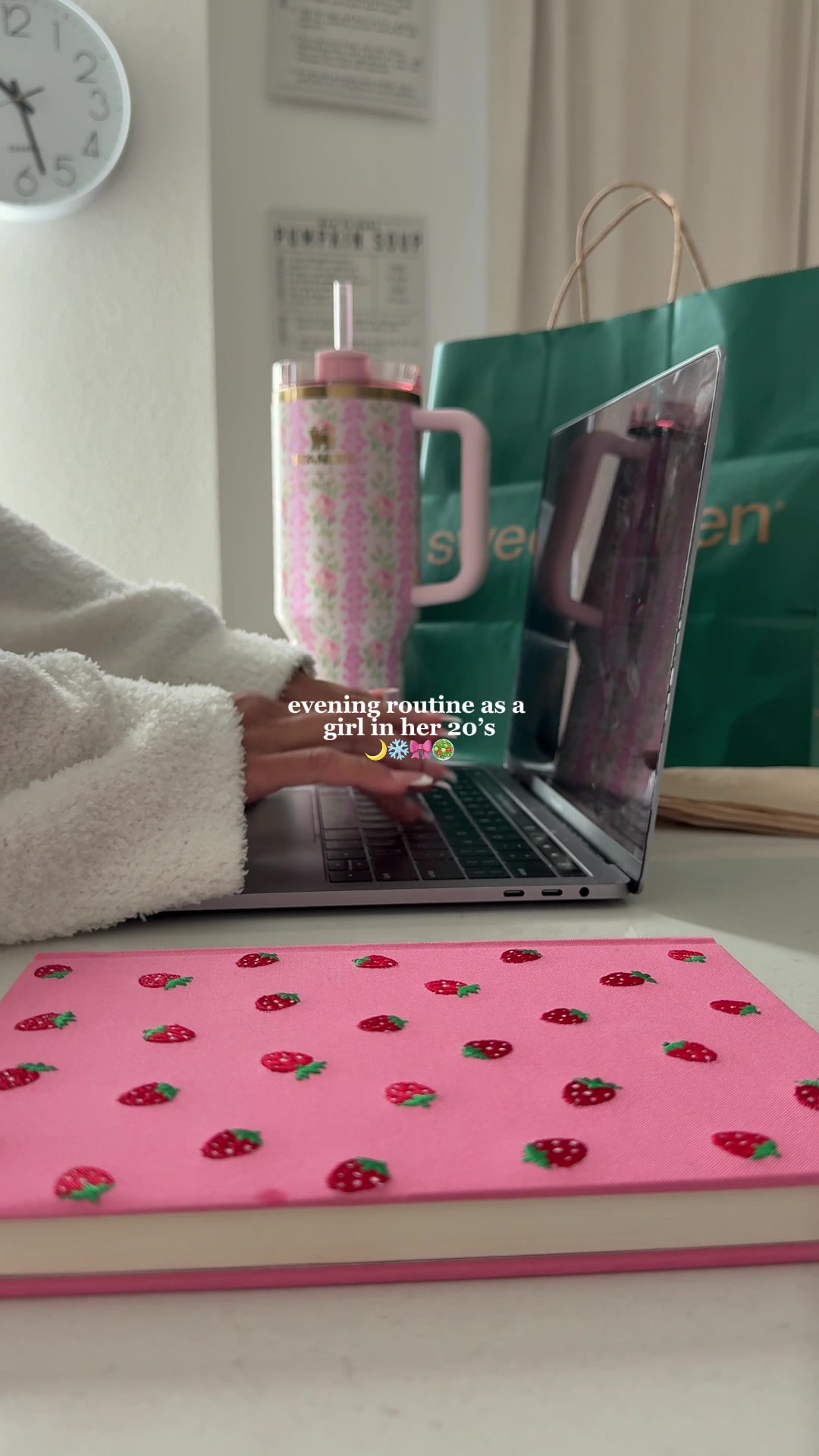 TikTok post by @lexii.xie for Youth To The People. Caption reads: [...] #sundayevening #cozynight  @Youth To The....