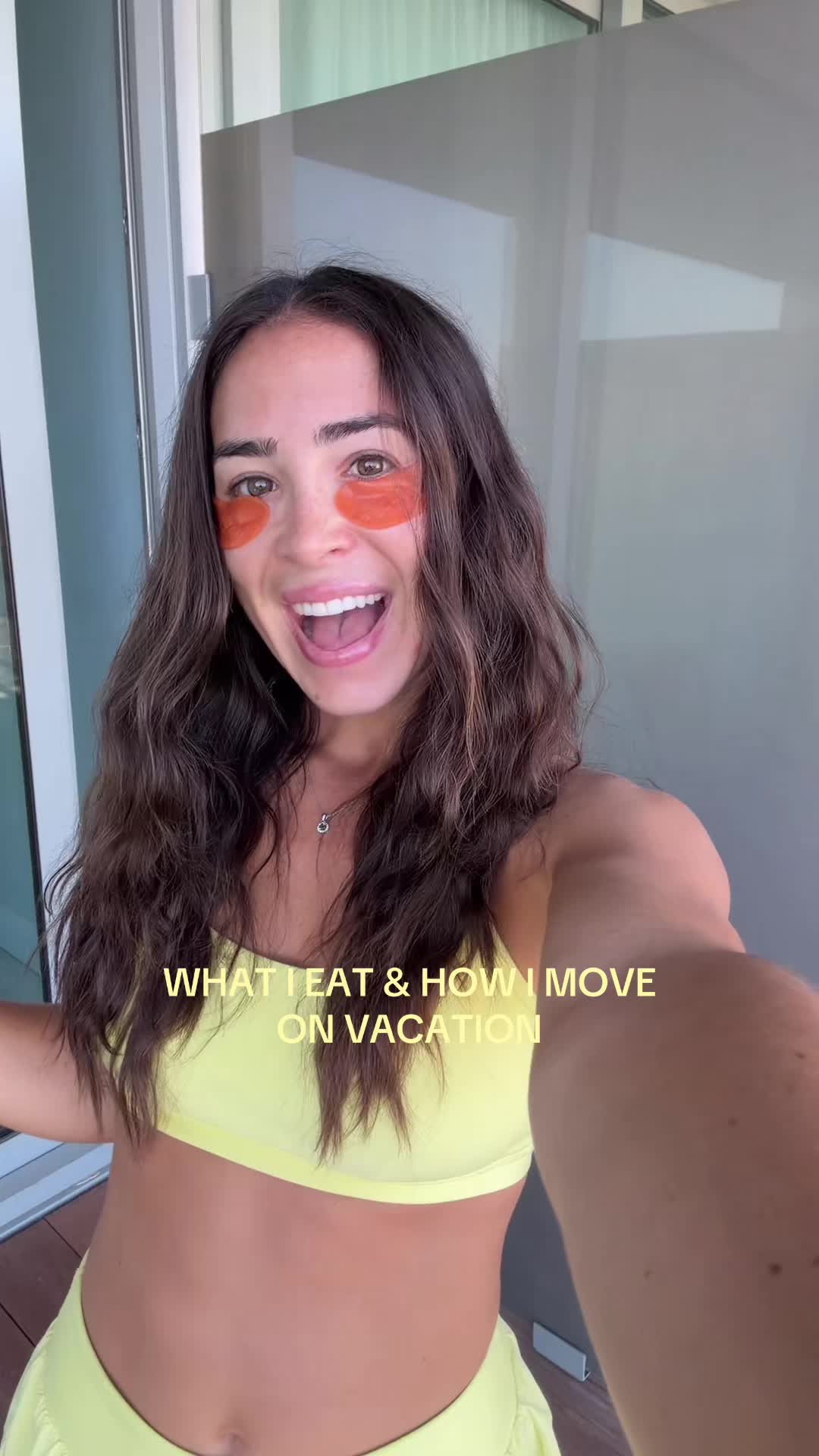 TikTok post by @fitpalpaige for Buoy. Caption reads: vacationing 🥂 🛟 @Buoy #buoypartner #wieiad....