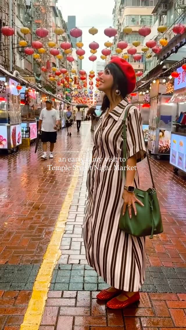 Instagram post by @natkaiserman for Shop Noble. Caption reads: Hong Kong was a blur and I wish I’d been able to....