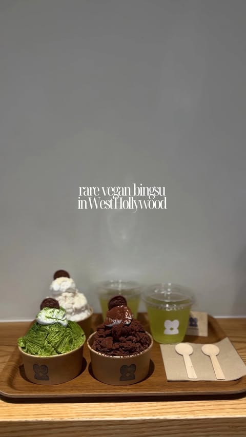 Instagram post by @graceisgourmet for LA Foodies Anonymous. Caption reads: No artificial colouring/flavouring! 🍧 Follow me....