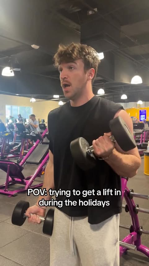 Instagram post by @bryanbaker_ for Planet Fitness. Caption reads: [...] lift in to finish the year strong....