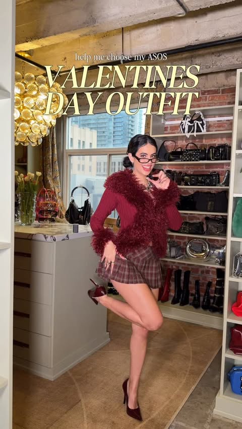 Instagram post by @madiwebb for ASOS. Caption reads: [...] day - what do I wear?! All from @asos....