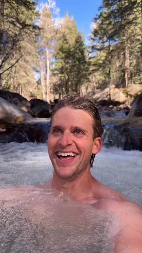 Instagram post by @coldplungecam for dryrobe. Caption reads: [...] never get bored of it. I always have my....