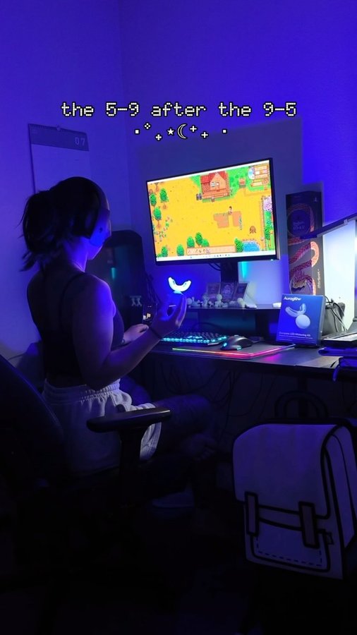 Instagram post by @lild_inkedin for AURAGLOW. Caption reads: sabai sabai || thank you @auraglow via....