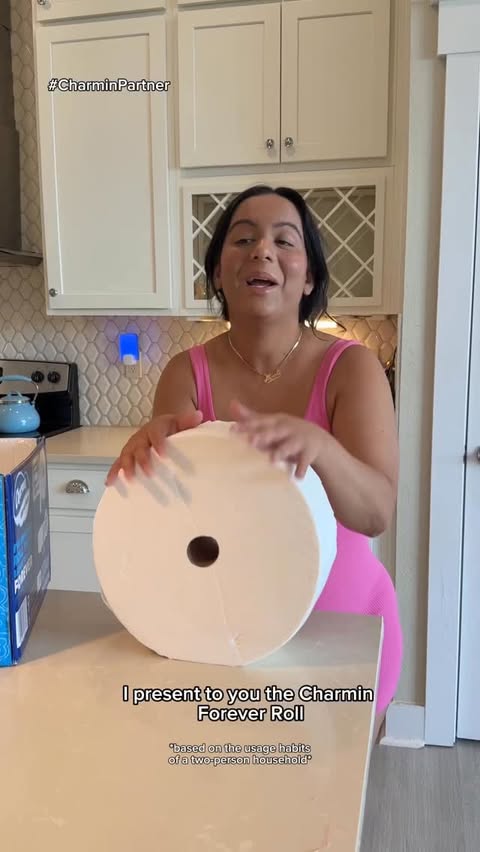 Instagram post by @jeffandsophi for Charmin. Caption reads: #charminpartner The Father’s Day gift he’ll brag....