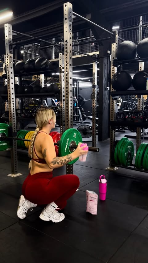 Instagram post by @nursecharlottefit for Free Soul. Caption reads: NCFIT15 for 15% off @freesoul 💗✨ Getting stronger....
