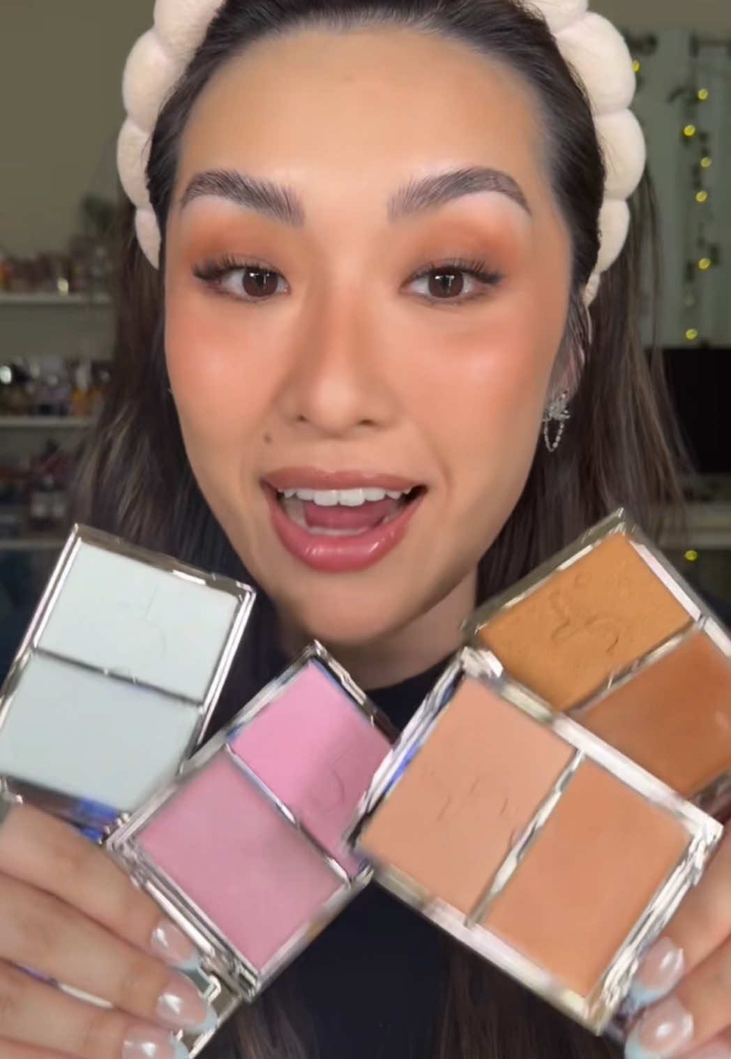 TikTok post by @greeneggsandglam for Patrick Ta. Caption reads: [...] better 🤩 reintroducing @Patrick Ta Beauty....