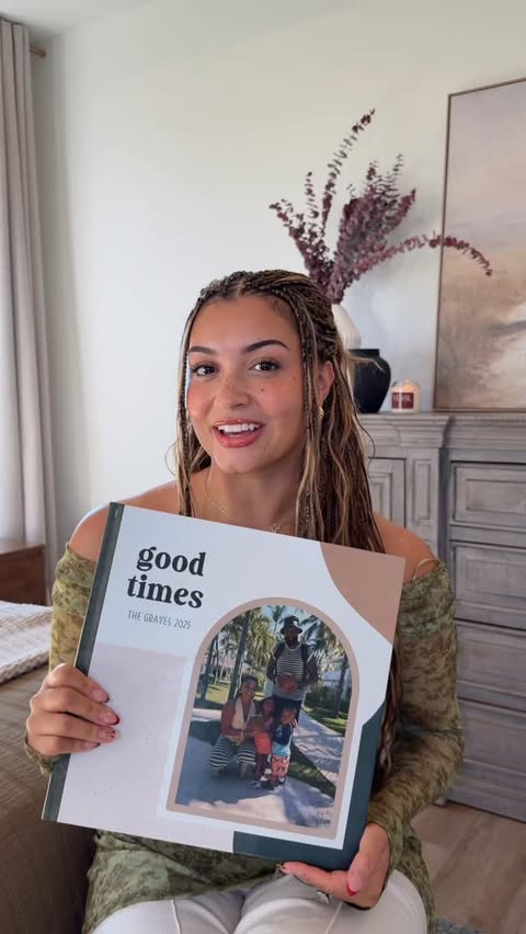 Instagram post by @themayagraves for Shutterfly. Caption reads: This year has been all about intentional gifting,....