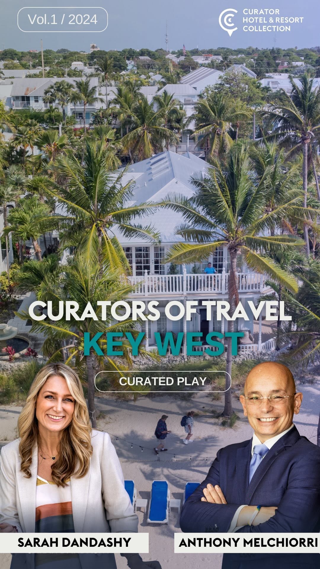 Instagram post by @askaconcierge for VISIT FLORIDA. Caption reads: 🚨 Introducing The Curators of Travel, featuring....