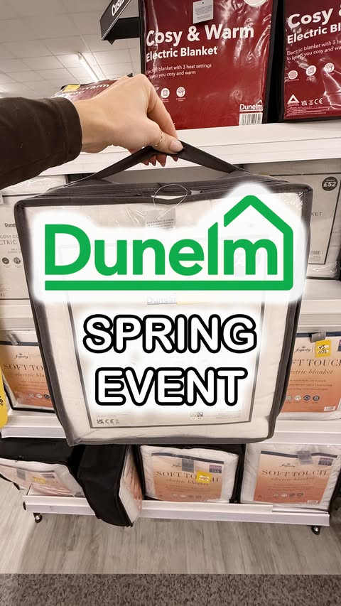 Instagram post by @ashleighmoneysaver for Dunelm. Caption reads: @dunelmuk Spring Event is so good right now 👀....