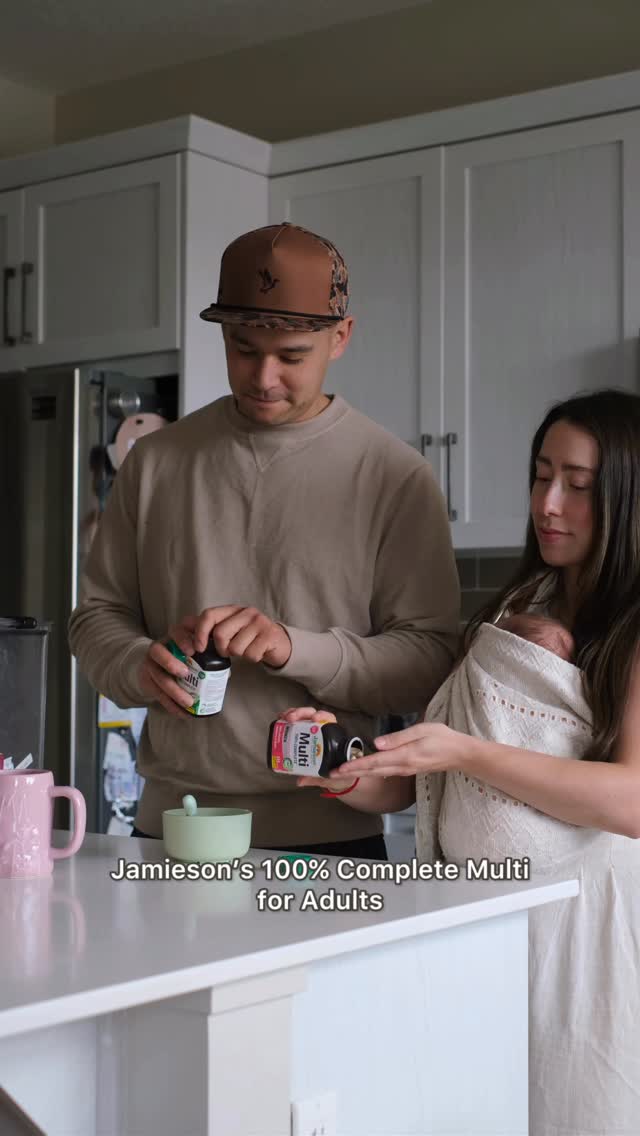 Instagram post by @mothermadeyou for Jamieson Vitamins. Caption reads: This back-to-school season is a first for all of....