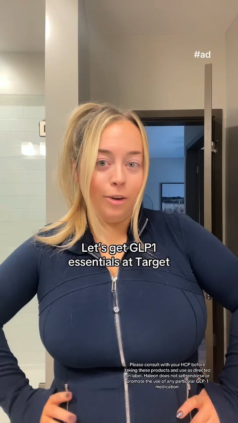 Instagram post by @jordytings for Centrum. Caption reads: my glp1 tip of the day! #ad #CentrumPartner....