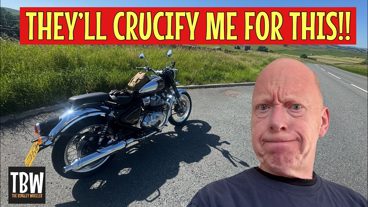 YouTube post by @thebingleywheeler for CHIGEE. Caption reads: They are getting scared!.