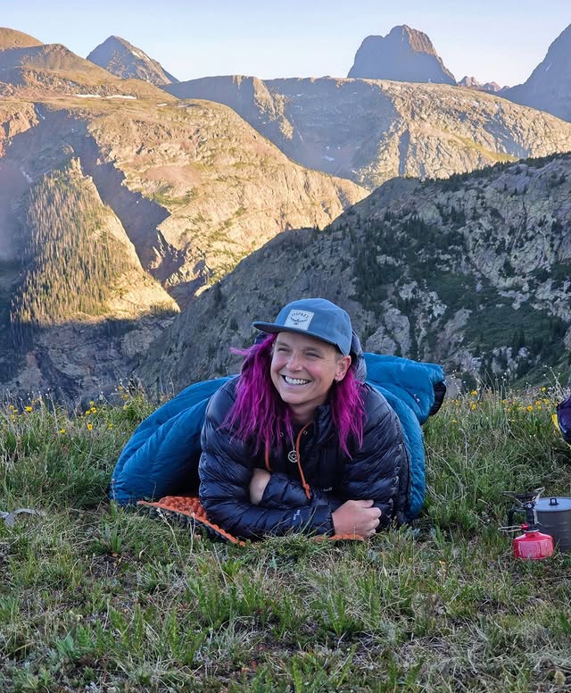 Instagram post by @seltzerskelter for Osprey Packs. Caption reads: [...] rarely felt like work. Big thanks to....