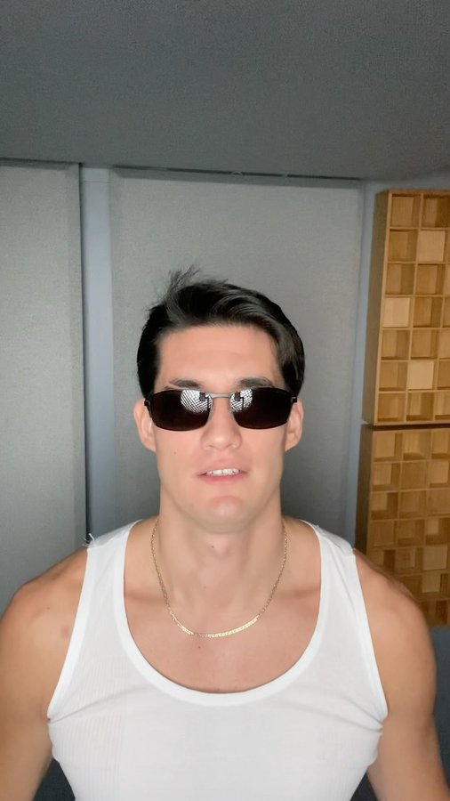 Instagram post by @kenyiofficial for Carrera Eyewear. Caption reads: My new favorite pair, the 8012 Carrera Sunglasses....