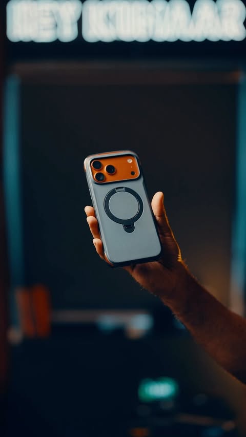 Instagram post by @heykumaar for TORRAS. Caption reads: Risked my iPhone to test the TORRAS Q3 Air Pro.🫣....