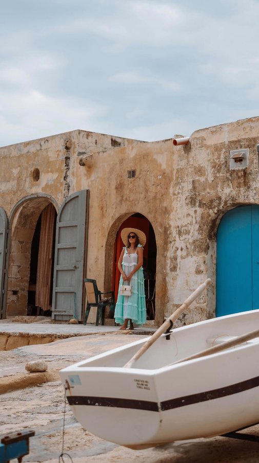 Instagram post by @mgypsea for By Dziubeka. Caption reads: [...] European sun fully dressed in my fave....