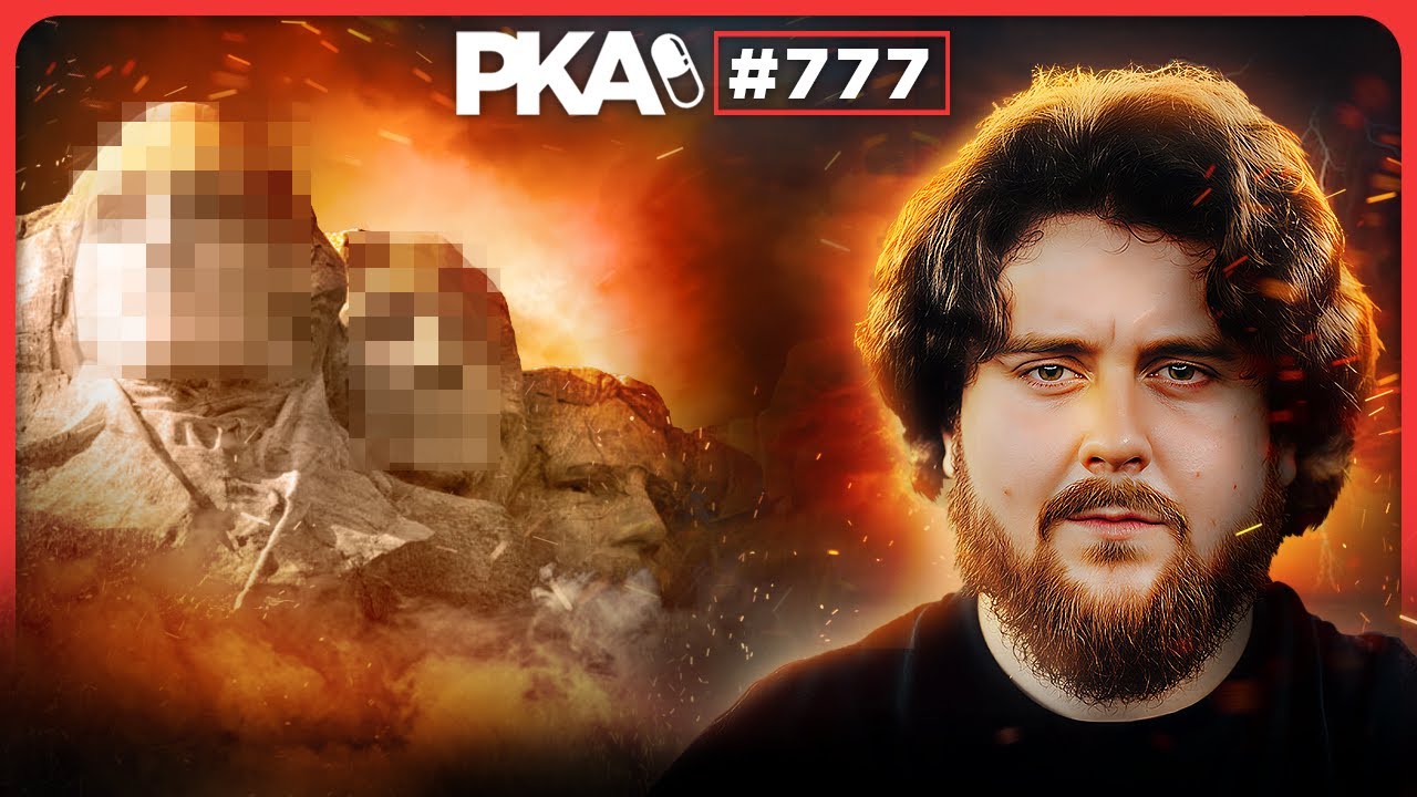 YouTube post by @WoodysGamertag for Podbean. Caption reads: PKA 777 W/ MMA Guru: MMA's Mount Rushmore.