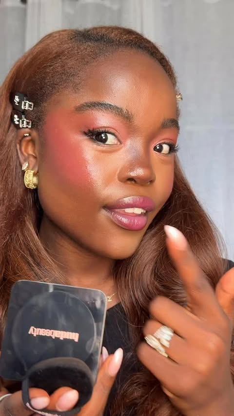 Instagram post by @tatendaluna for Huda Beauty. Caption reads: It’s official!! @hudabeauty has launched the new....