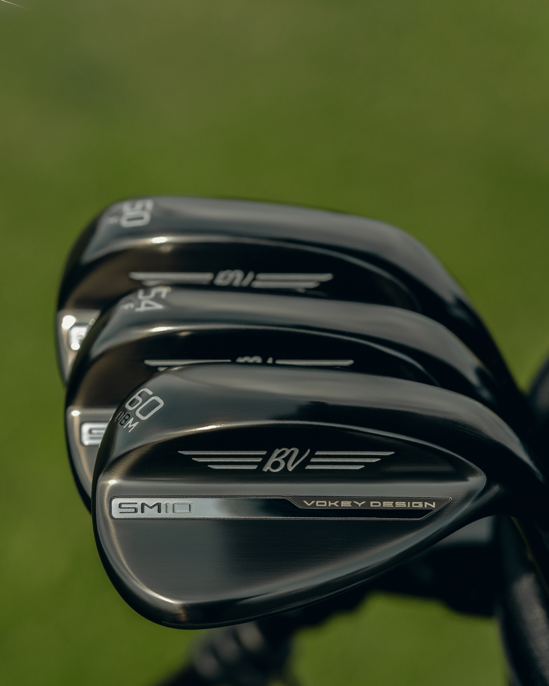 Instagram post by @vokeywedges for Titleist. Caption reads: Black Vapor. Now on your Vokey wedges.

The....