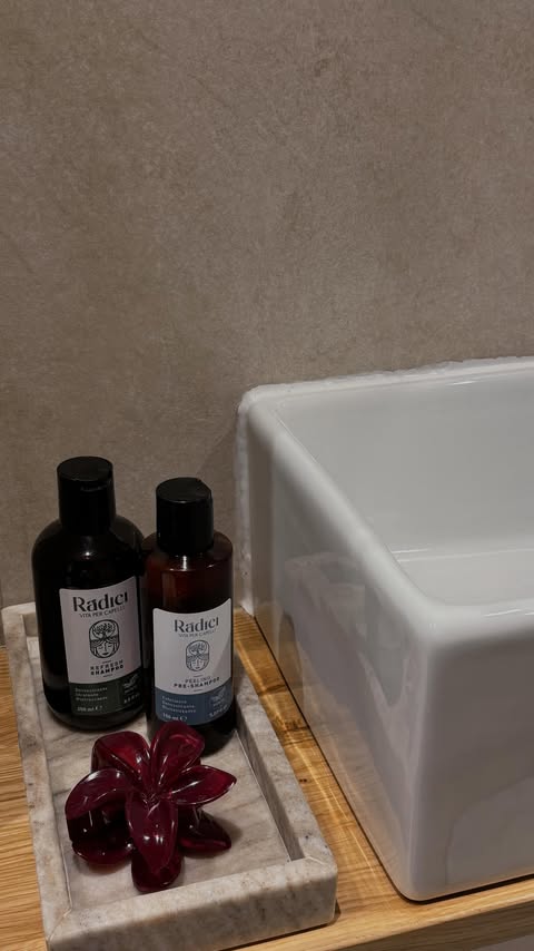 Instagram post by @graceowxn for Rock & Ruddle. Caption reads: it's hair wash day! let's try some new products....