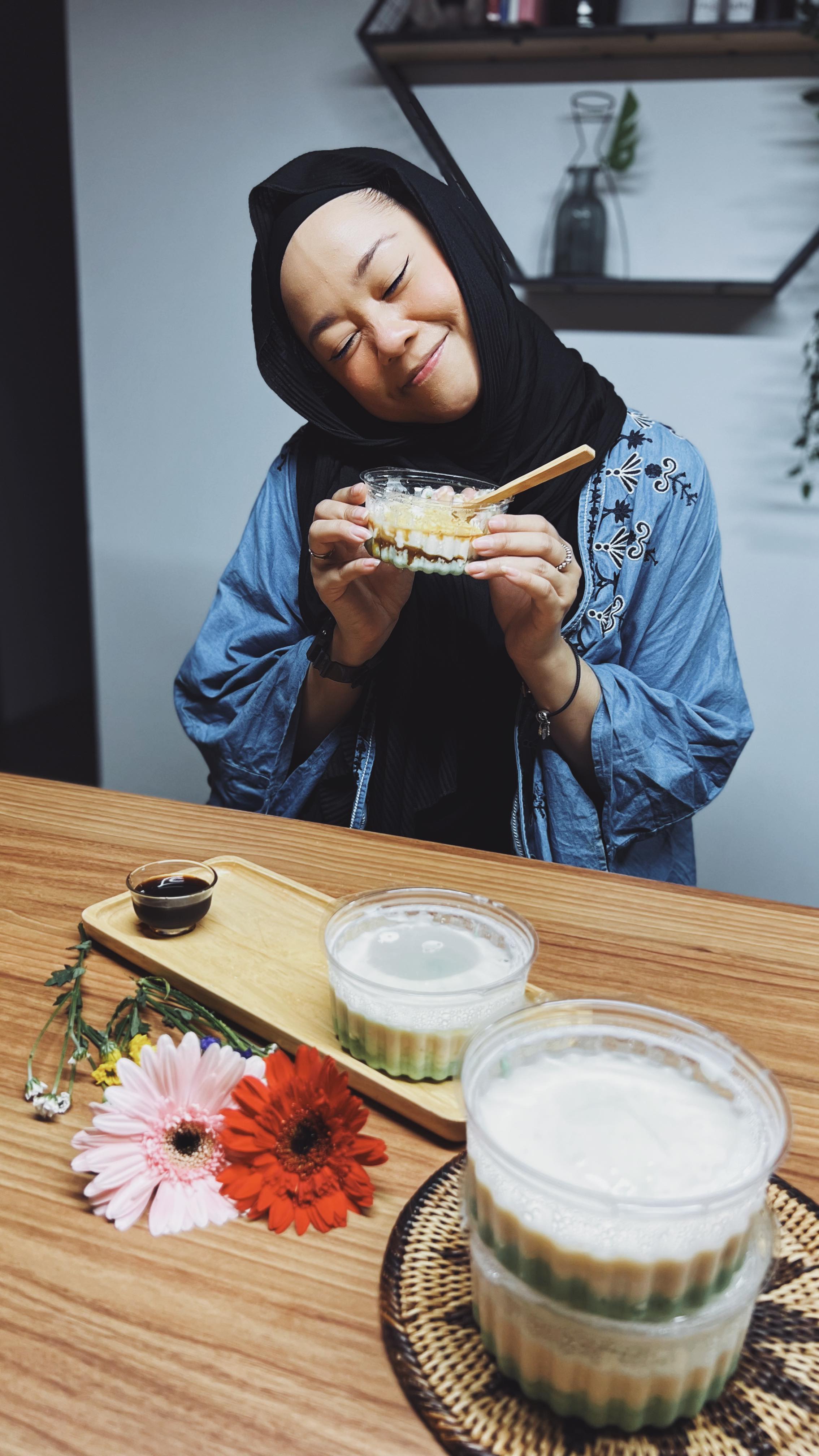 Instagram post by @nooroolovelove for Health Promotion Board. Caption reads: I'm not much of a baker, but with the recent....