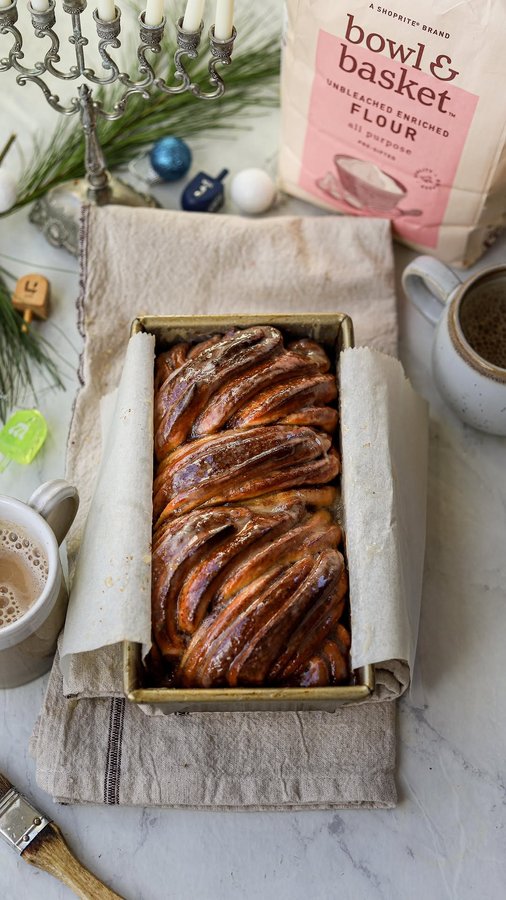 Instagram post by @lions.bread for ShopRite. Caption reads: Cinnamon Sugar Babka ✨ #sponsored Let’s twist up....