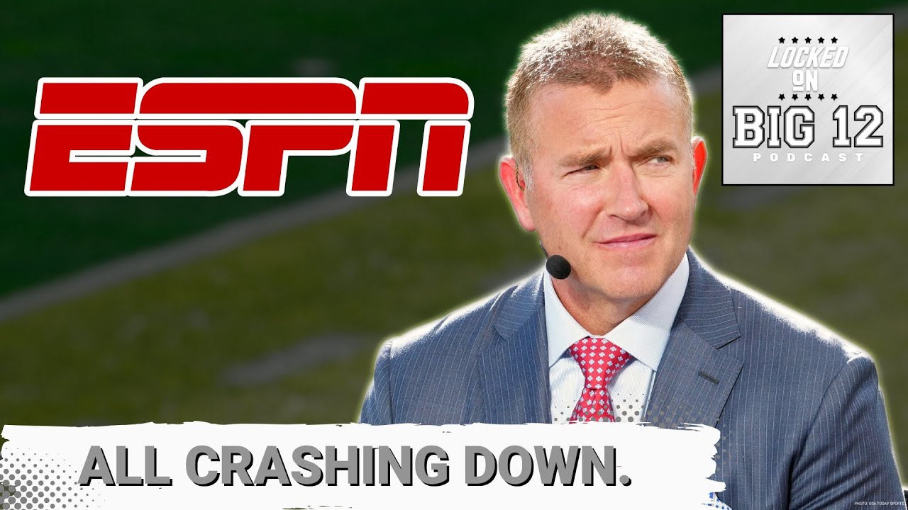 YouTube post by @LockedOnBig12 for Omaha Steaks. Caption reads: BOMBSHELL: Fox Just ATTACKED ESPN, Disney For....