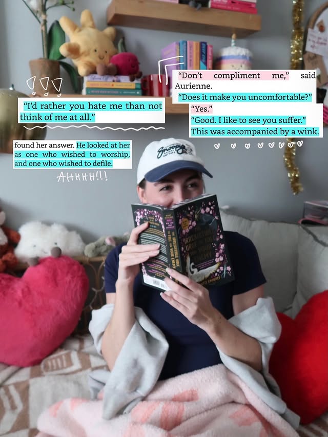 Instagram post by @fromthestudyof for Berkley Publishing Group. Caption reads: obsessed with him, always Book: Irresistible Urge....