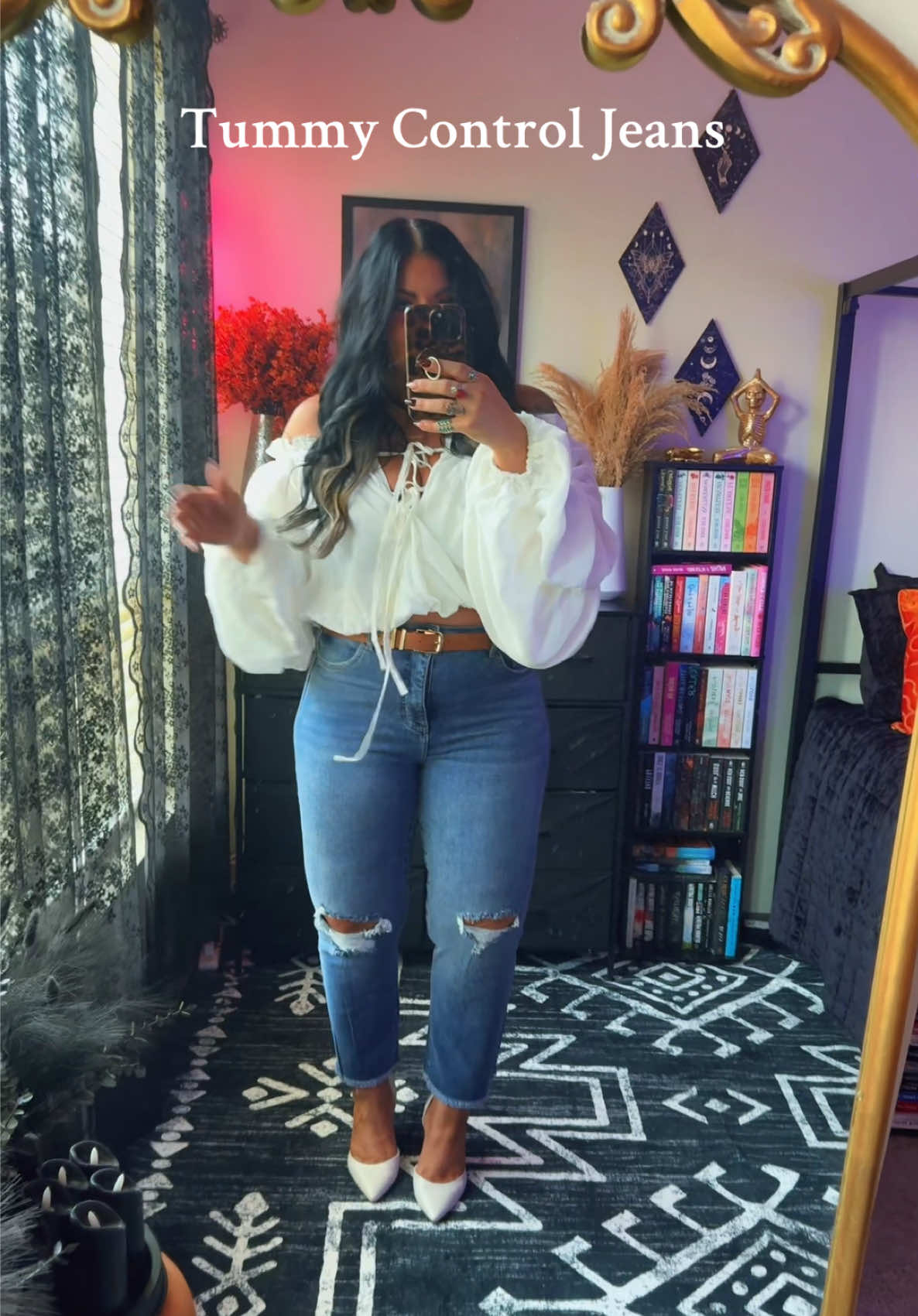 TikTok post by @ambergoobs for Alexander Jane. Caption reads: I’m wearing a 15. And I’m 5’6. I would say it’s....