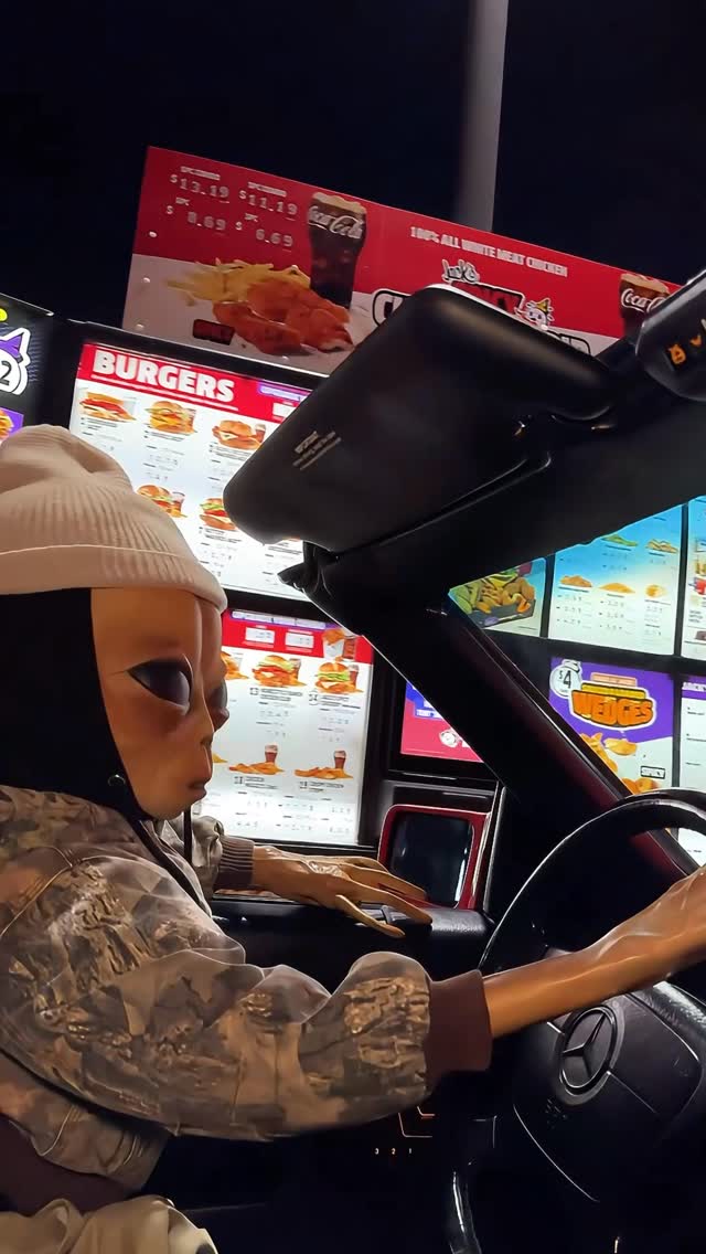 Instagram post by @lilmayo for Jack In The Box. Caption reads: TASTES LIKE SPACE @jackinthebox 
@cocacola....