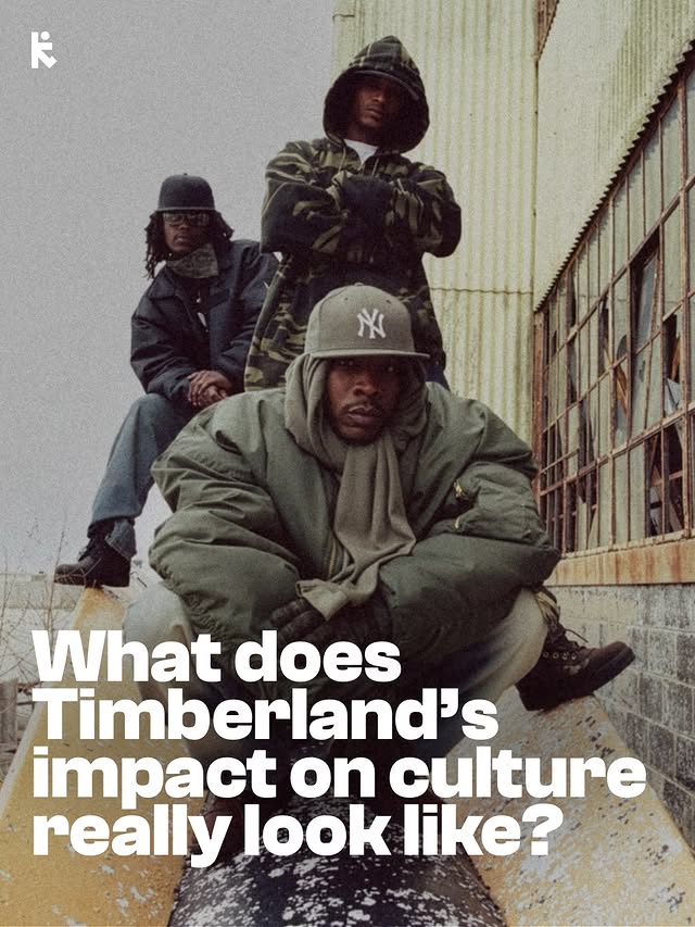 Instagram post by @wegotnotaste for Timberland. Caption reads: [...] kind of as a visual dictionary of the....