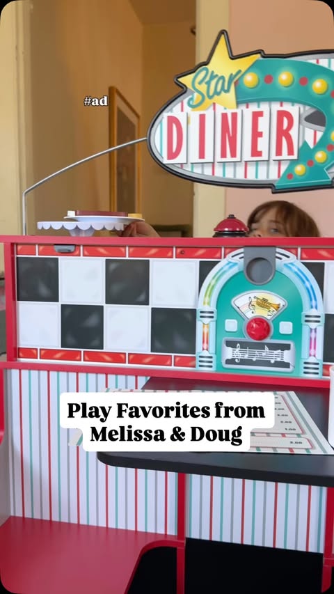 Instagram post by @whimsical_emily for Melissa & Doug. Caption reads: #ad A few favorites from Melissa & Doug will be on....
