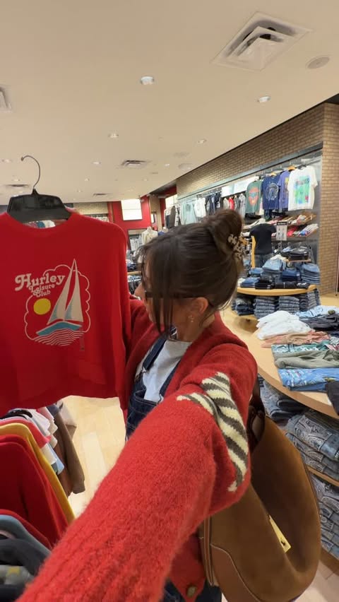 Instagram post by @truthfullycharlie for Buckle. Caption reads: Did some last-minute shopping at Buckle today!!....