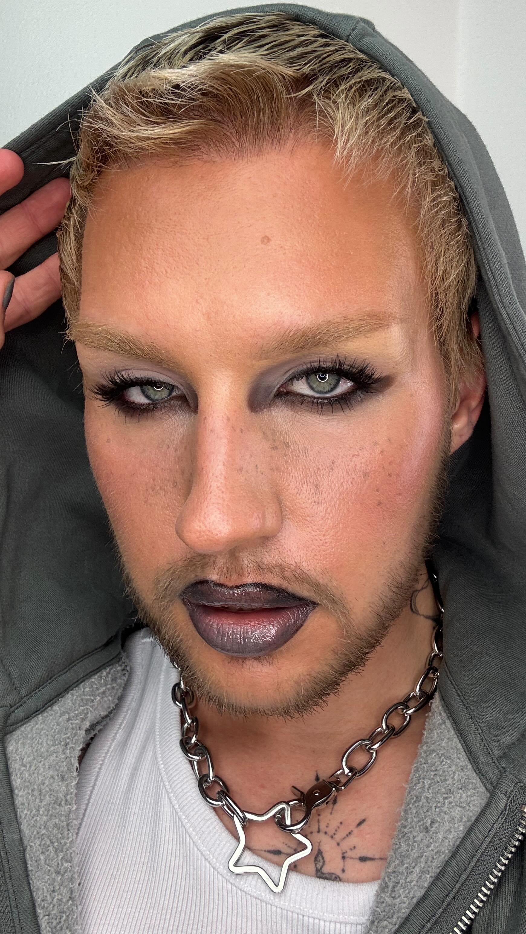 Instagram post by @toniartturi for Lumene. Caption reads: Quick, simple and natural everyday face using new....