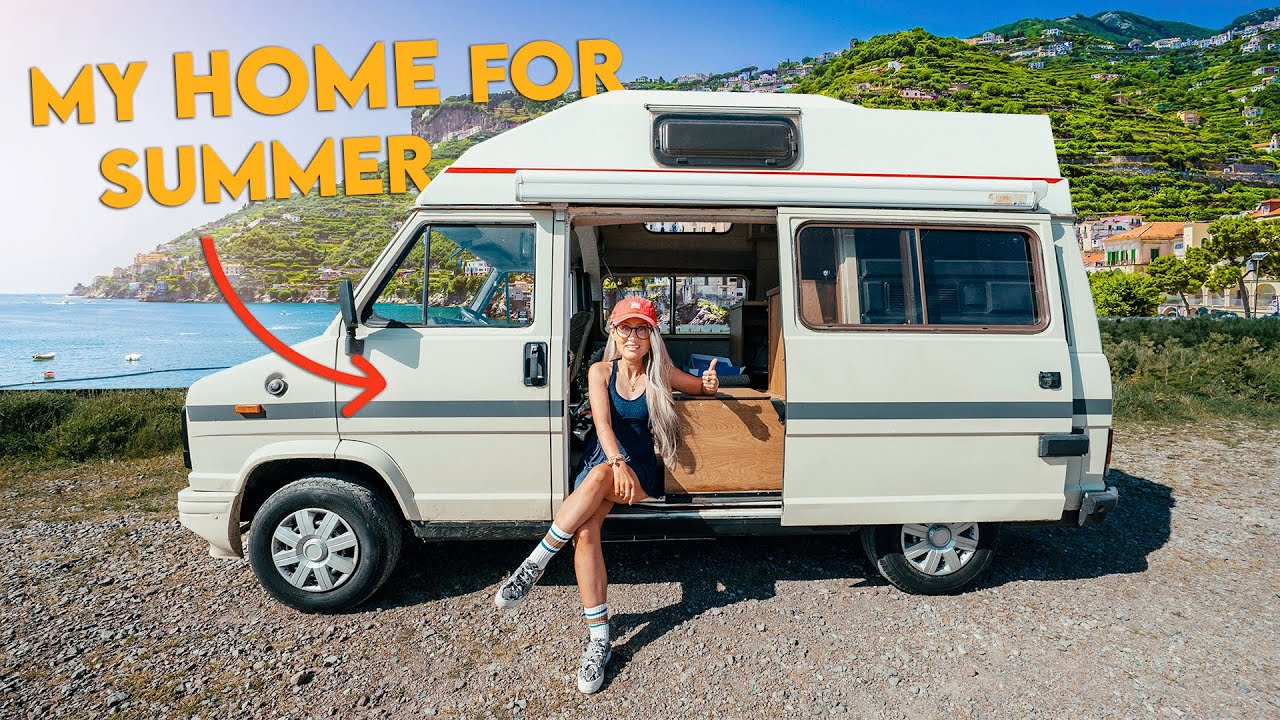 YouTube post by @kingingit for Renogy. Caption reads: [...] your off-grid power set up, check out....