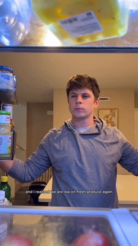 Instagram post by @micah.hescott for Uber. Caption reads: [...] you need fresh produce for the week. @uber....